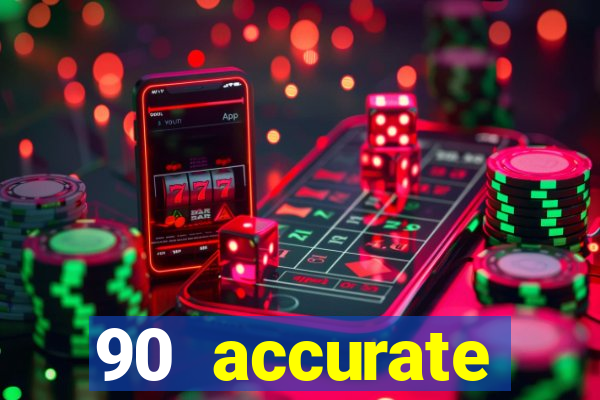 90 accurate football predictions